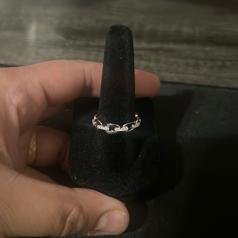 Eternal Paper Clip Ring